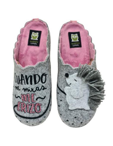 Zapatillas De Casa Erizo Mod  307IV22