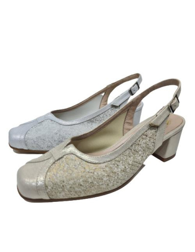 Zapato Tacón Licra Elástica  Zany 3563 