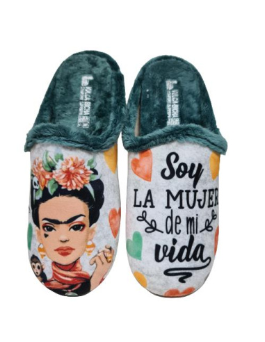 Zapatilla De Casa Frida Mod 1371