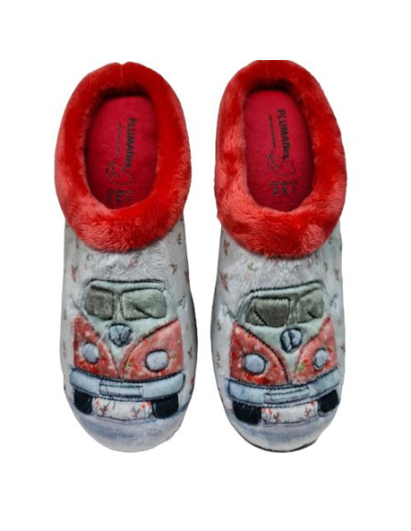 Zapatilla C  Furgoneta Plumaflex 12281
