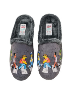 Zapatillas De Casa Paso De Cebra  Mod  904 Muyter