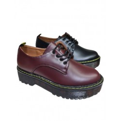 Zapato De Cordón Doble Piso