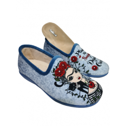 Zapatilla Cerrada Frida DeValverde Mod 6037SLL