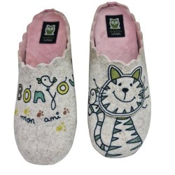 Zapatillas De Casa Gatos Marpen Mod  313IV21