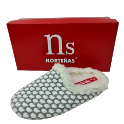 Zapatillas De Casa Lana Norteñas Mod. 59-196 