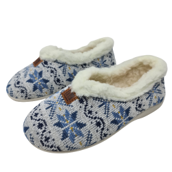 Zapatilla De Casa Cerrada Norteñas Mod. 36-325 