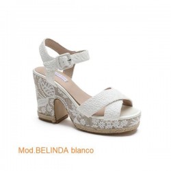 Sandalia Novia Mandarina Belinda