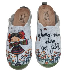 Zapatilla Frida Ser Feliz Vivant Mod IL-C-222215
