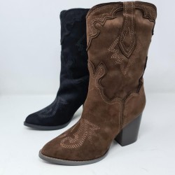 Bota Corina Tejana Media caña Mod  A2895