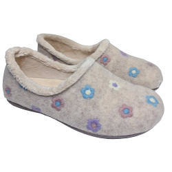 Zapatillas Cabrera Flores Cerrada Mod. 3105 