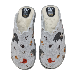 Zapatilla De Casa Animales Mod. 18T-464 Salvi