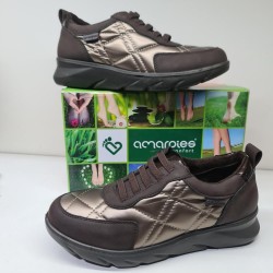 Zapato Casual Acolchado Amarpies Confort Mod 25353