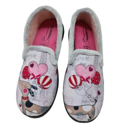Zapatilla De Casa Perrito Mod  12215 Pluma Flex
