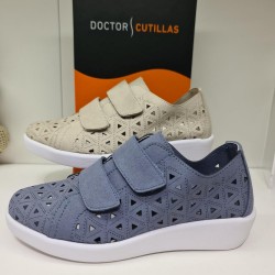 Zapato Deportivo Dos Velcros Mod  38466 Dr Cutilla