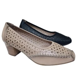 Zapato Troquelado Mod  28-09 Via Dos