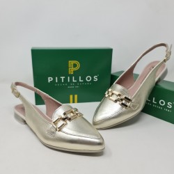 Stiletto plano Pitillos Adorno Metalico Mod 5785
