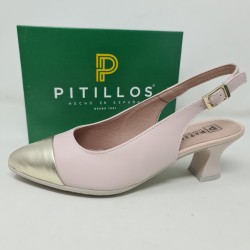 Stiletto Puntera Pitillos Destalonado Nude Mod5755