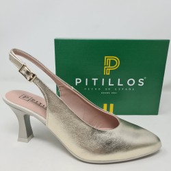 Stiletto Ptitillos Dorado Mod 5803