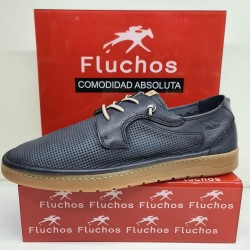 Zapato Fluchos Casual  Leo  Marino F1947
