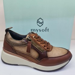 Zapato Casual Cremallera Mod  24M545 my soft