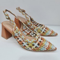 Zapato Rejilla Tacón Mod. A-3000 Buonarotti