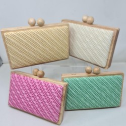 Clutch  Rafia  Jane Daniel Kelvin Mod AST20553